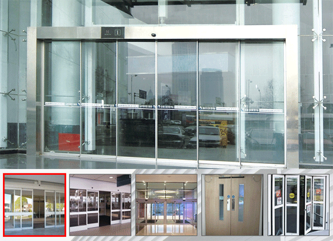 ประตูอัตโนมัติ ชุดรางประตูเลื่อนอัตโนมัติ