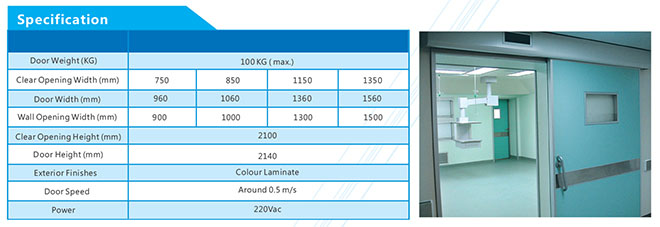 ประตูโรงพยาบาล ประตูห้องผ่าตัด