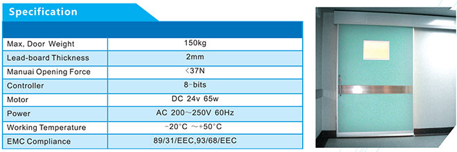 ประตูสำหรับโรงพยาล ห้องผ่าตัด